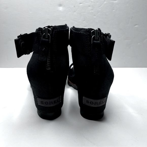 Sorel Joanie II Wedge Heel Ankle Strap Sandal Size 8.5 - Picture 4 of 12